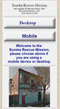 Mobile Screenshot of eurekarescuemission.org